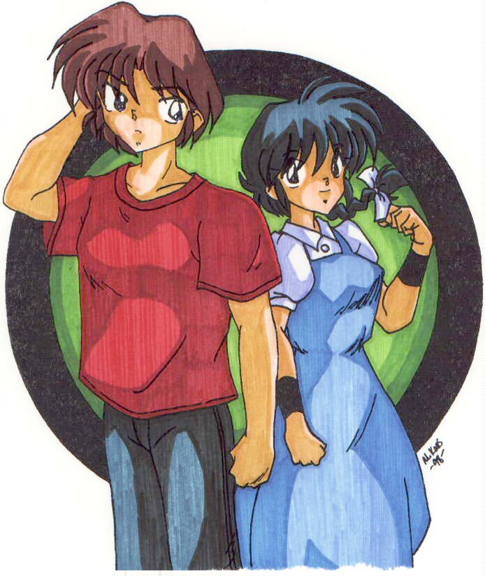 Ayumi and Ranma